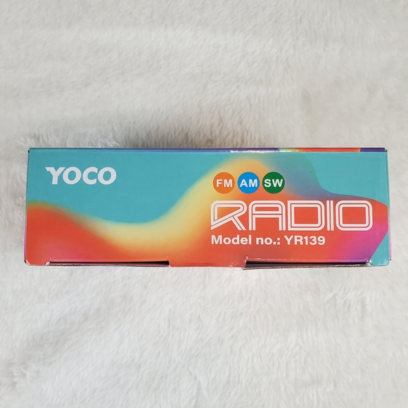 YOCO Portable FM AM SW Radio Model no: Yr139 Color Black - Picture 2 of 6